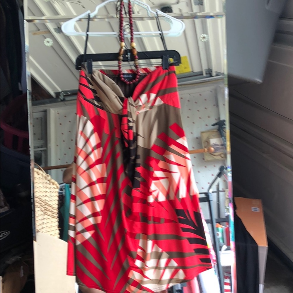 Strapless dress